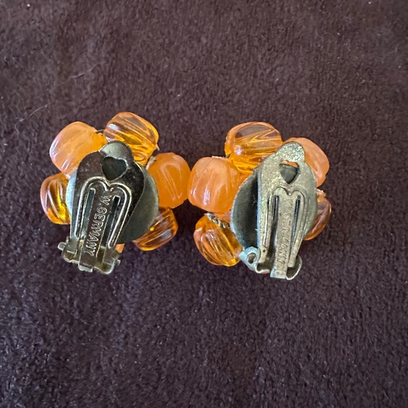 Vintage West Germany Necklace and Earrings Set - Picture 9 of 10